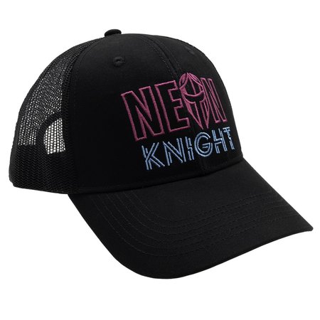 NEON KNIGHT Neon Knight Cap  Black NK001CAP
